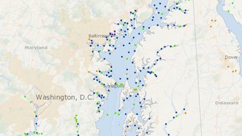 OA locations Map