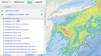 Commercial Fishing Map