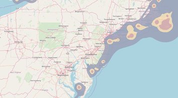 Maps Show Migration Patterns and Habitats of Diving Birds