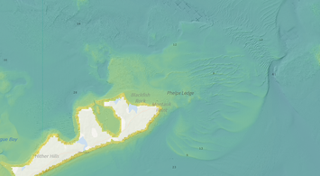 NOAA BlueTopo Bathymetry Now in Habitat Theme