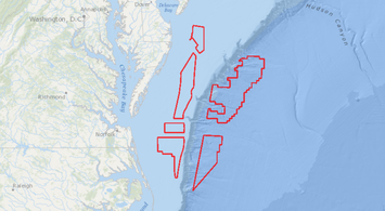 BOEM Central Atlantic Draft Call Area Added to Marine Planner