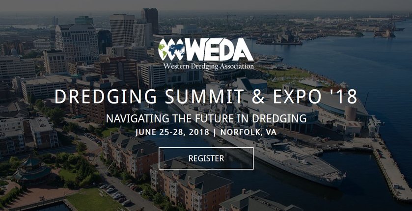 WEDA Dredging Summit & Expo ’18