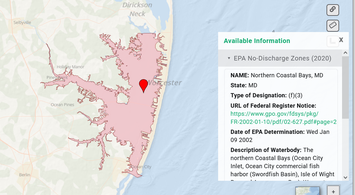 July 2024 Updates: Historic Sites, No-Discharge Zones, Ocean Obs Buoys, Hurricanes, Port Authorities, House Districts